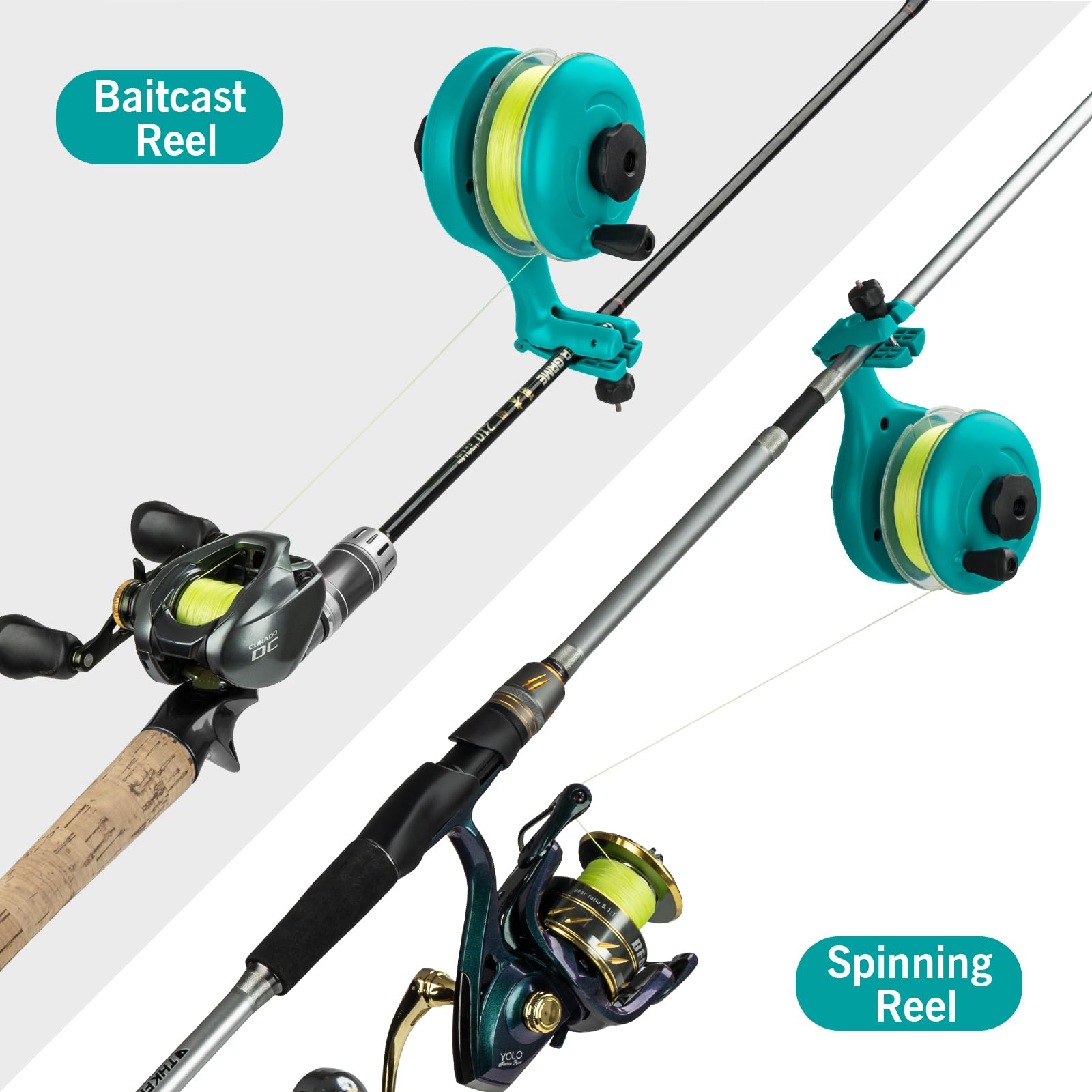 Quick rod attachment for easy setup