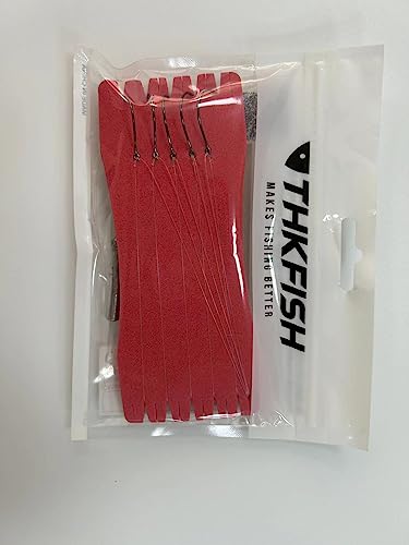 Packaged THKFISH Ready Texas Rigs kit with 5 pre-tied rigs