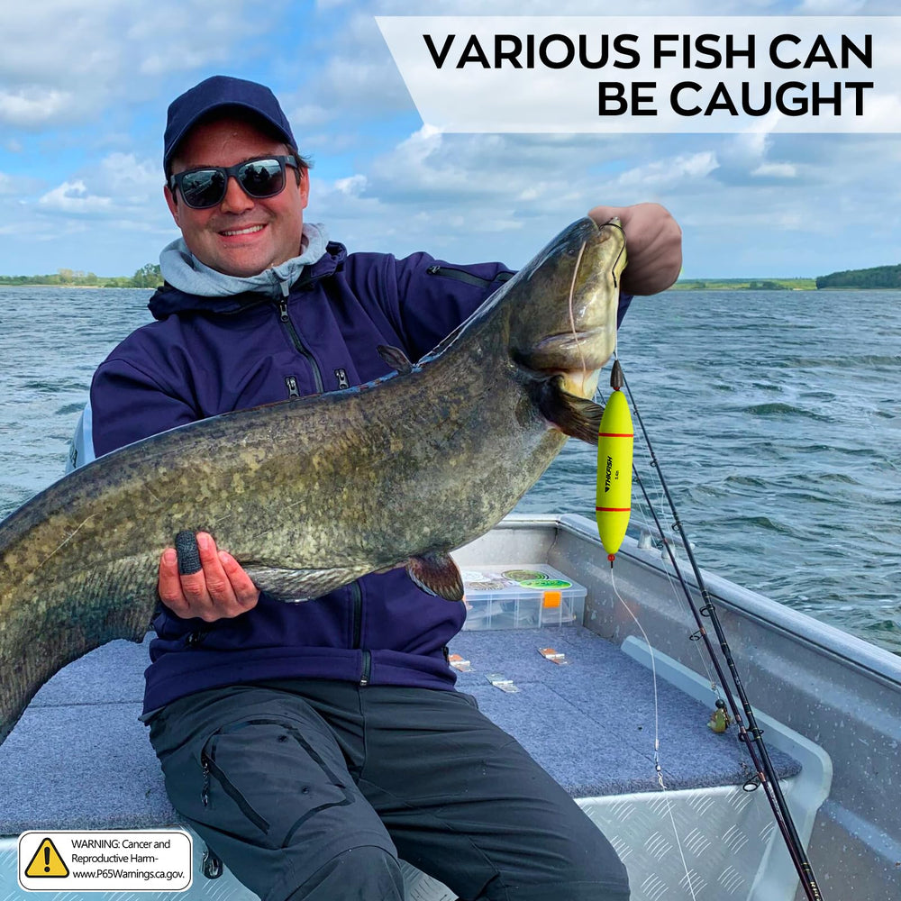 8-piece THKFISH slip bobbers packaging