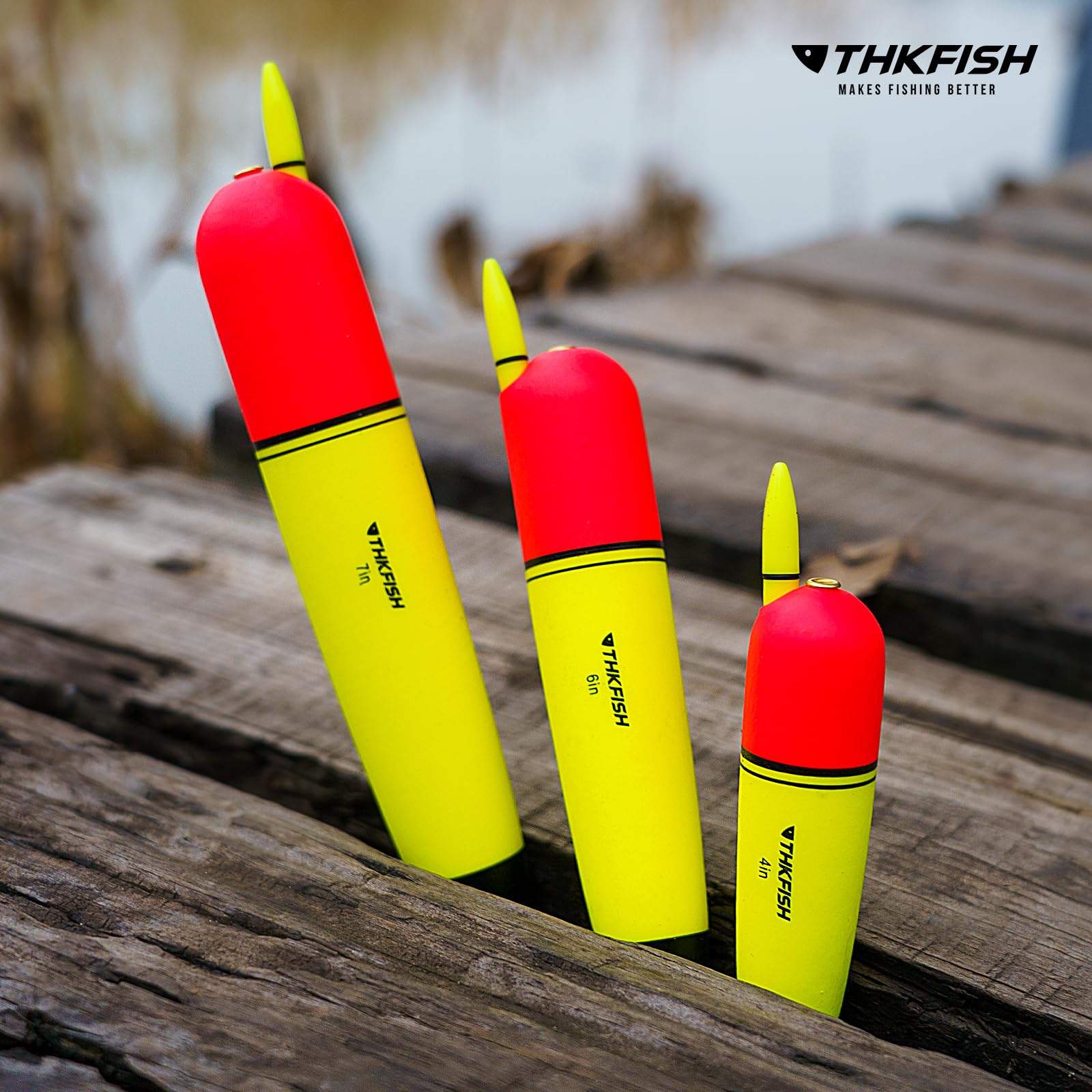 THKFISH 4-piece slip bobber pack