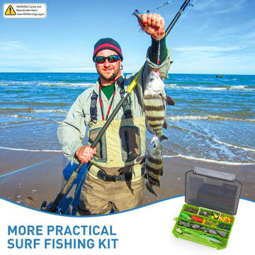 Gift-ready THKFISH Surf Fishing Tackle Kit for fishermen