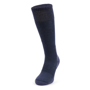 Thorlo Extreme Cold sock with wool toe warmth and arch support for comfort.