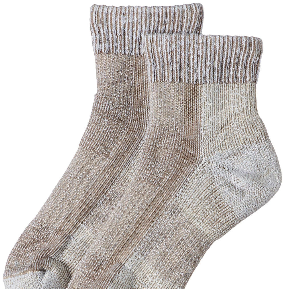 Thorlos LTHMX Max Cushion Hiking Ankle Sock with a ventilation panel for cooler feet on warm trails