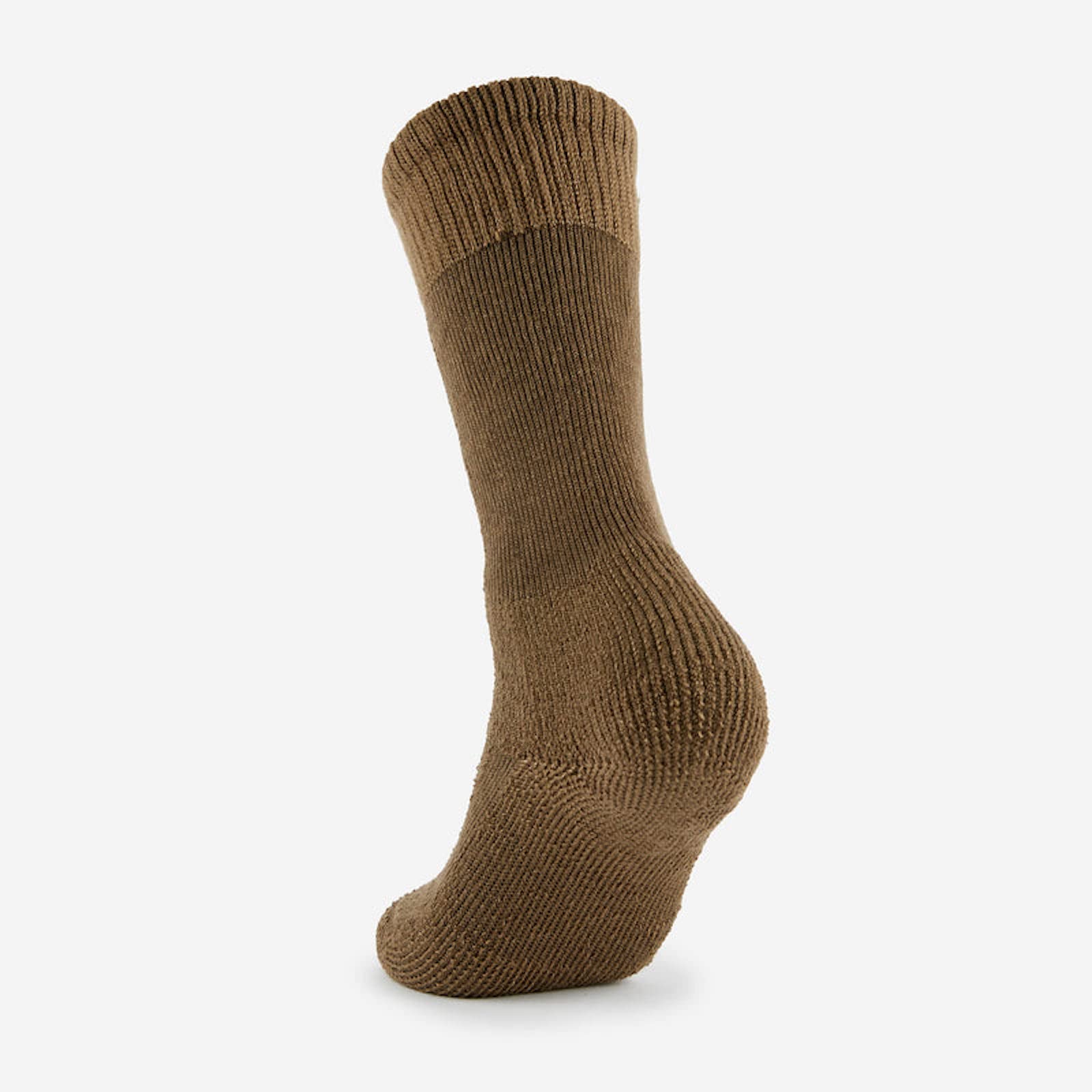 Thorlos MCB Combat sock low-profile toe seam prevents rubbing during long marches