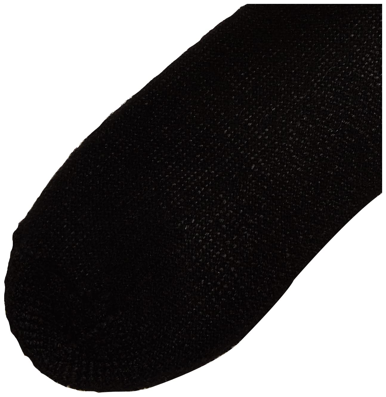 Thorlos MS anti-fatigue sock, close-up heel padding, supports reduced friction