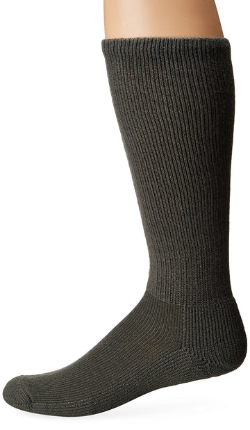 Thorlos MS Anti-Fatigue over-the-calf sock with padded heel and forefoot for lasting comfort.