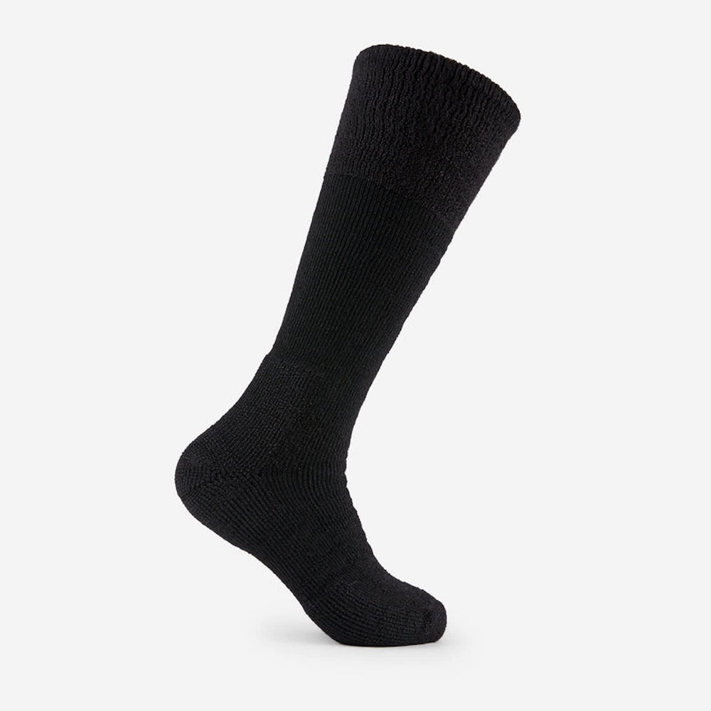 Spandex top keeps the sock in place all day for continuous comfort.