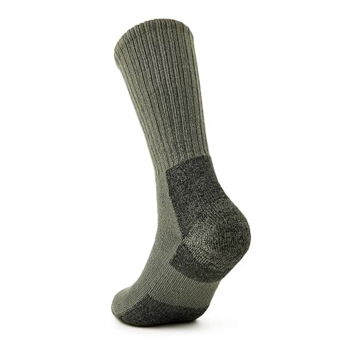 Thorlos tactical boot mid-calf ventilation panel keeps feet dry.