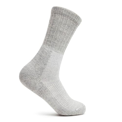 Fabric blend detail showing Wool/THOR-LON for insulation and wicking in Thorlos Trekking Socks