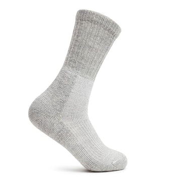 Fabric blend detail showing Wool/THOR-LON for insulation and wicking in Thorlos Trekking Socks