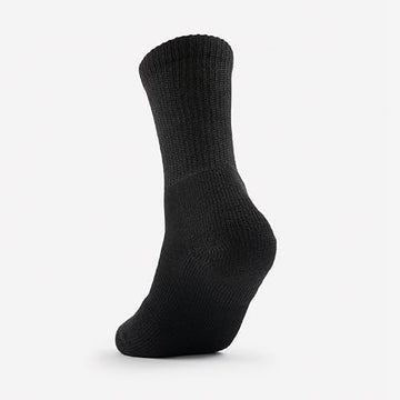 Thorlos TX Max Cushion Crew moisture-wicking fibers keep feet dry and comfortable