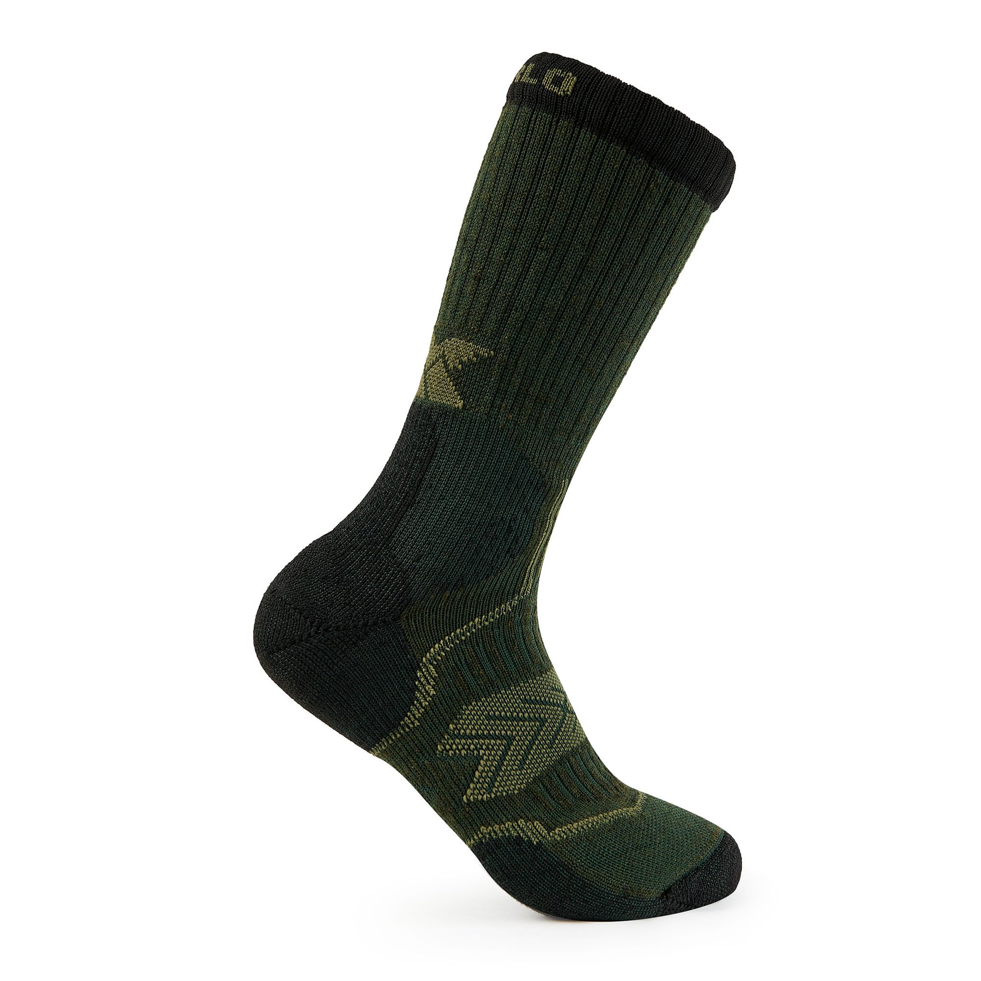 Thorlo Unisex Premium Hiking Moderate Cushion Crew socks — front view for trail comfort