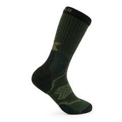 Thorlo Unisex Premium Hiking Moderate Cushion Crew socks — front view for trail comfort