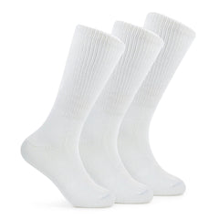 Thorlos walking crew 3pp pack offers comfortable crew-length socks for daily wear.