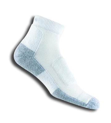 Thorlos Women's Light Walking padded ankle sock with cushioned arch for comfortable, moisture-wicking walking