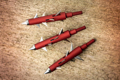 Thorn Broadheads Crown Crossbow 125gr cut-diameter-3-25 image shows 3.25-inch cut for broad channels.