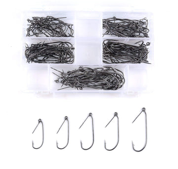 Thorn Twister Worm Keeper 125-piece softbait hook kit with tackle box