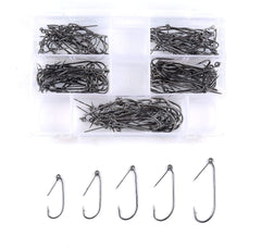 Thorn Twister Worm Keeper 125-piece softbait hook kit with tackle box