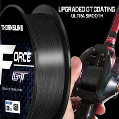 All-weather adaptability of ThornsLine Force for saltwater and freshwater settings.