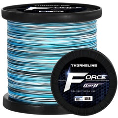 ThornsLine Force Braided Line close-up weave shows rock weave strength for tough fishing