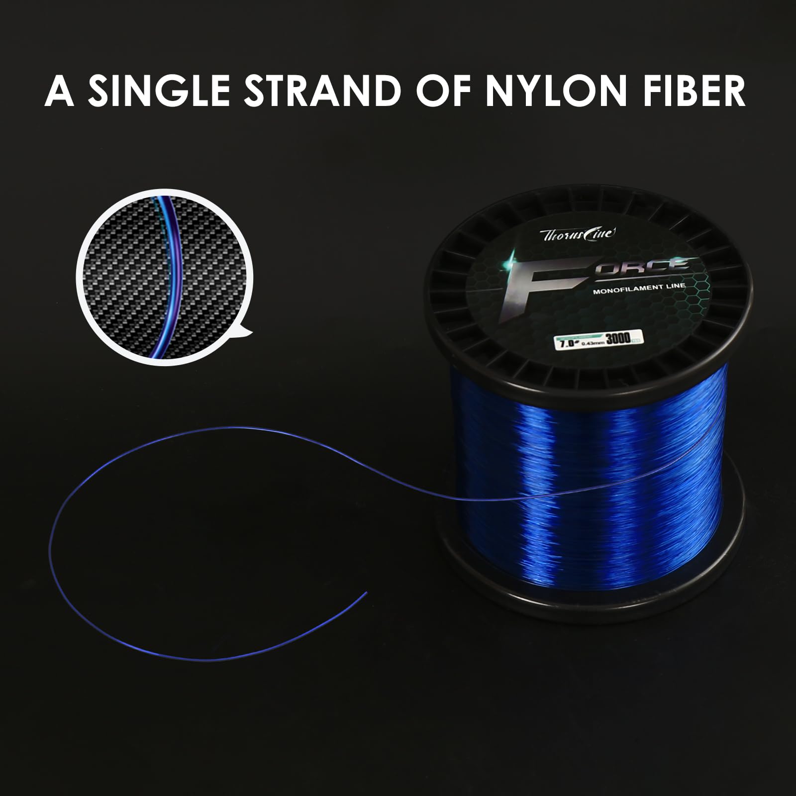 ThornsLine Force Monofilament performs reliably in freshwater and saltwater environments.