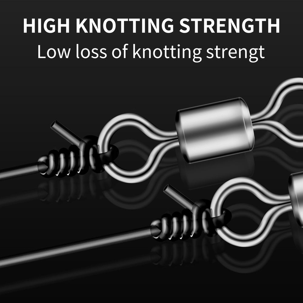 ThornsLine Force Monofilament knot strength supports secure knots.