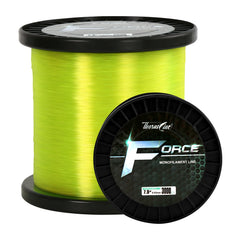 ThornsLine Force Monofilament line spool showing strong leader material for rock-edge fishing