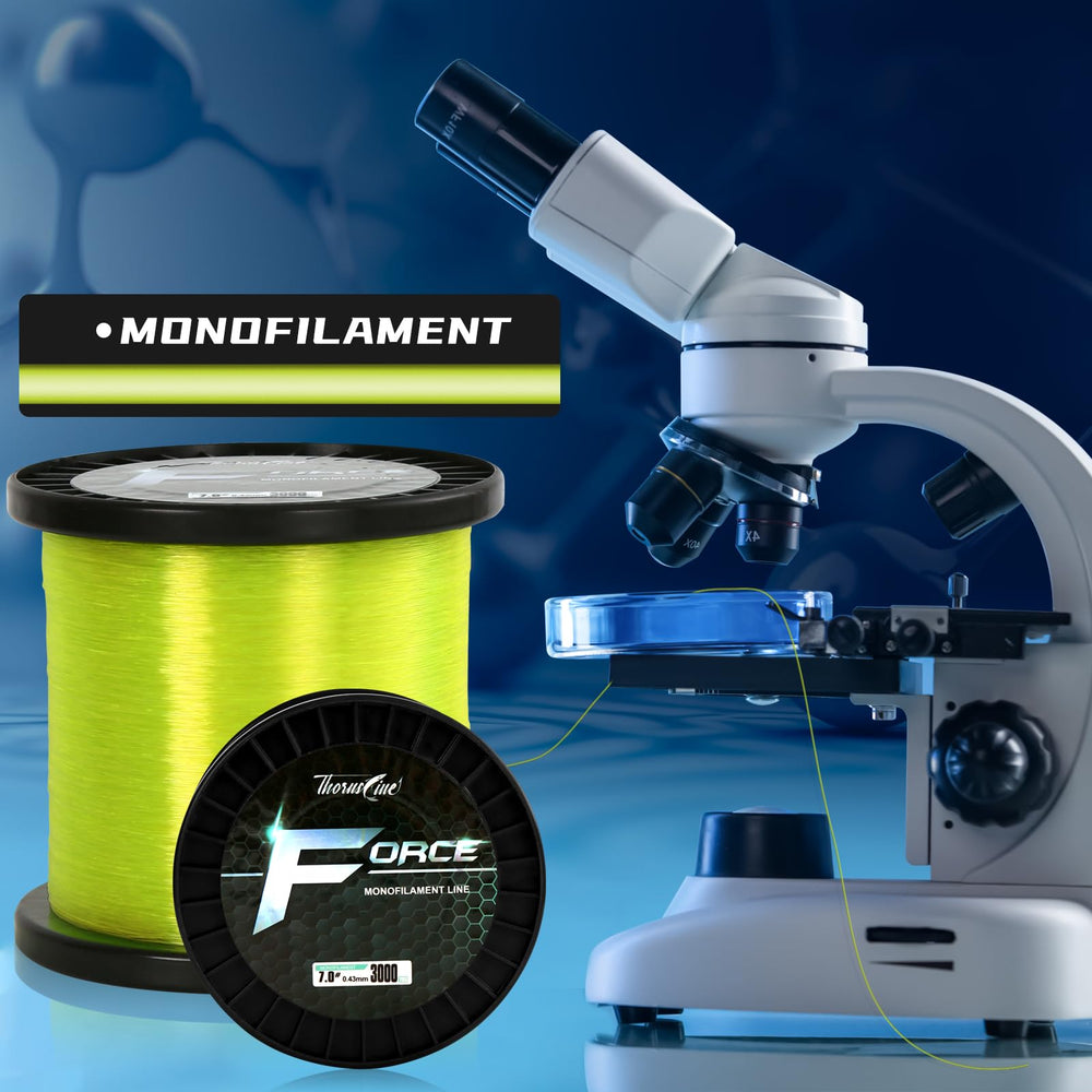 ThornsLine Force smooth casting surface reduces friction for longer casts.