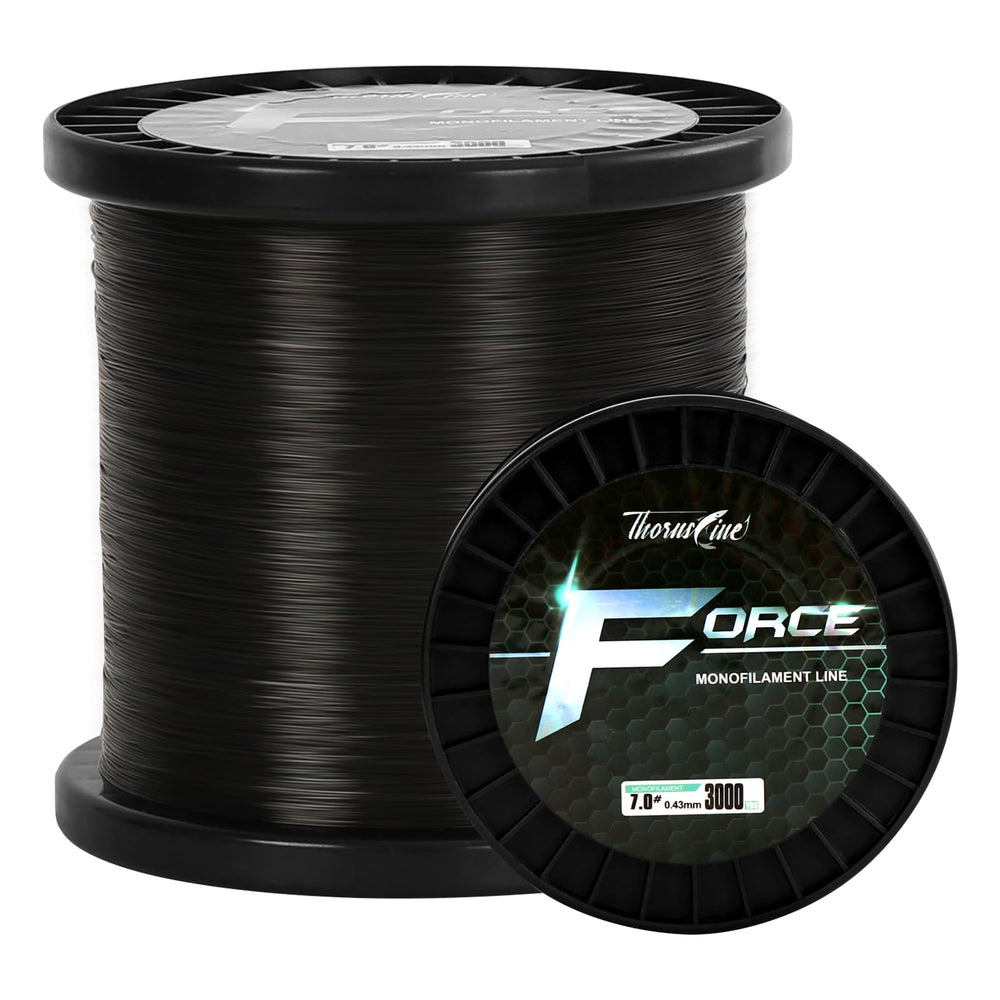 ThornsLine Force monofilament line demonstrates abrasion resistance during rocky flips.