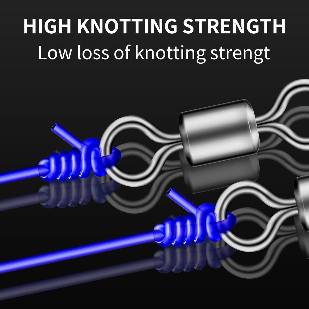 ThornsLine Force Monofilament smooth surface enables longer, friction-reduced casts.