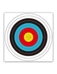 Three Archers target face 40cm with 10-ring for precise practice