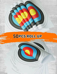Three Archers official IAF-style target face for training