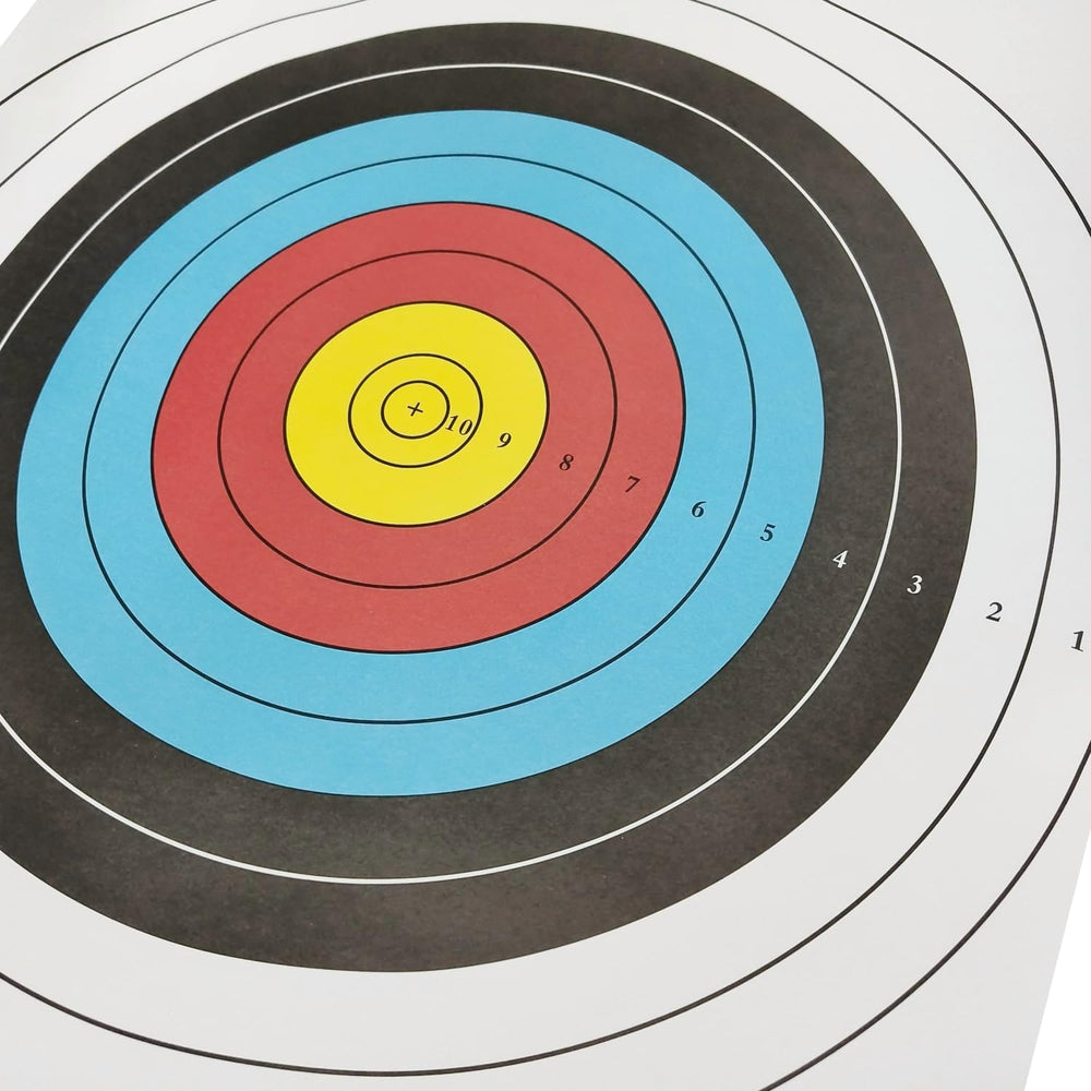 Three Archers 10-ring target face aids score tracking