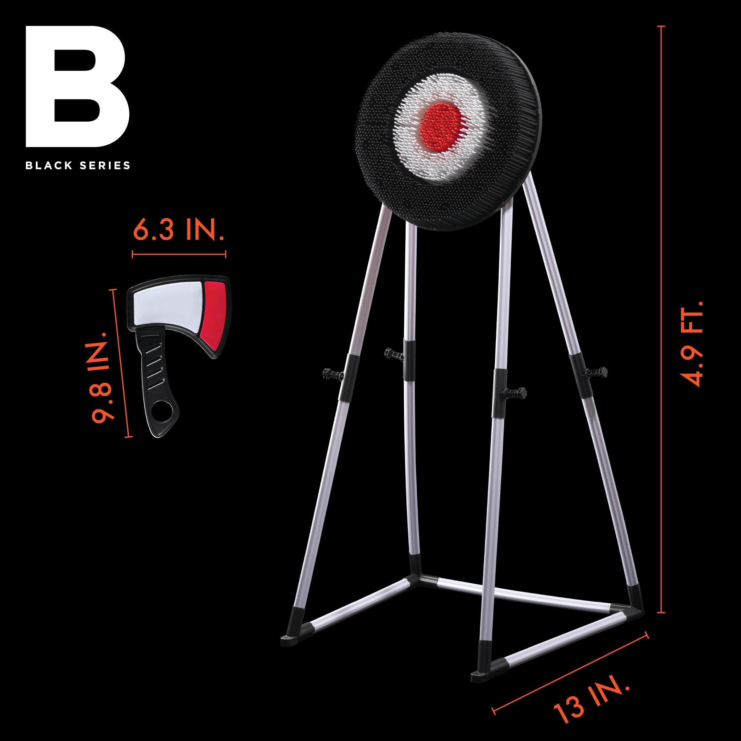 Three axes included in the set
