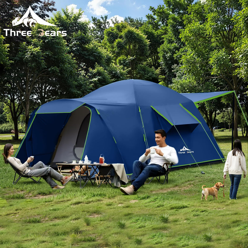 Three Bears Outdoor 6P tent standing height enables comfortable upright use