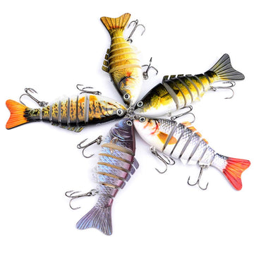 Three-piece fishing lure package in box