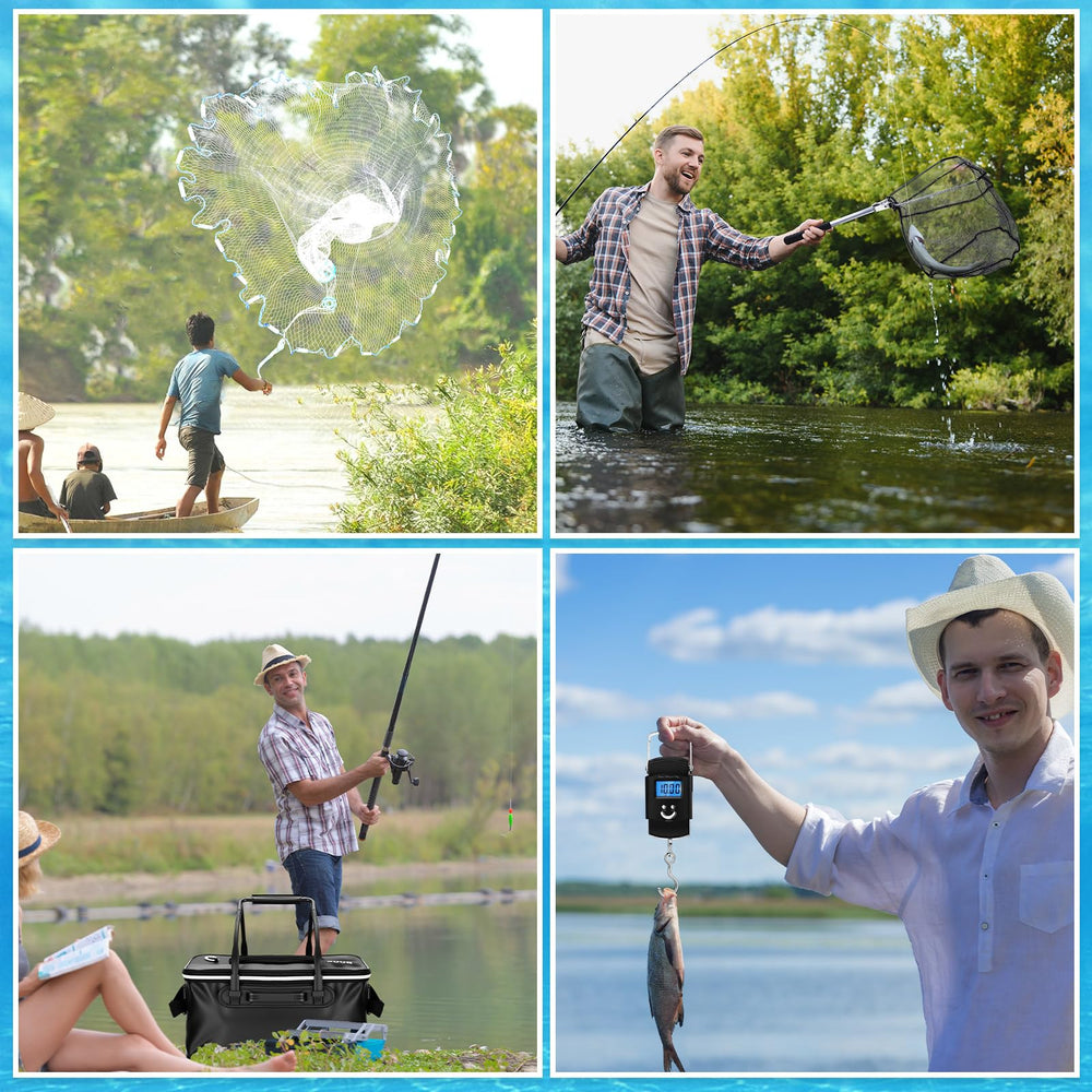 110 lb digital fishing scale
