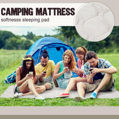 Threehoney foam camping pad with adjustable straps secures it for various beds.
