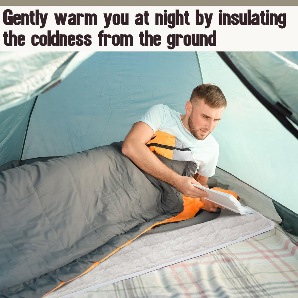 Threehoney two-pack camping bed toppers deliver extra sleep comfort on multiple beds.