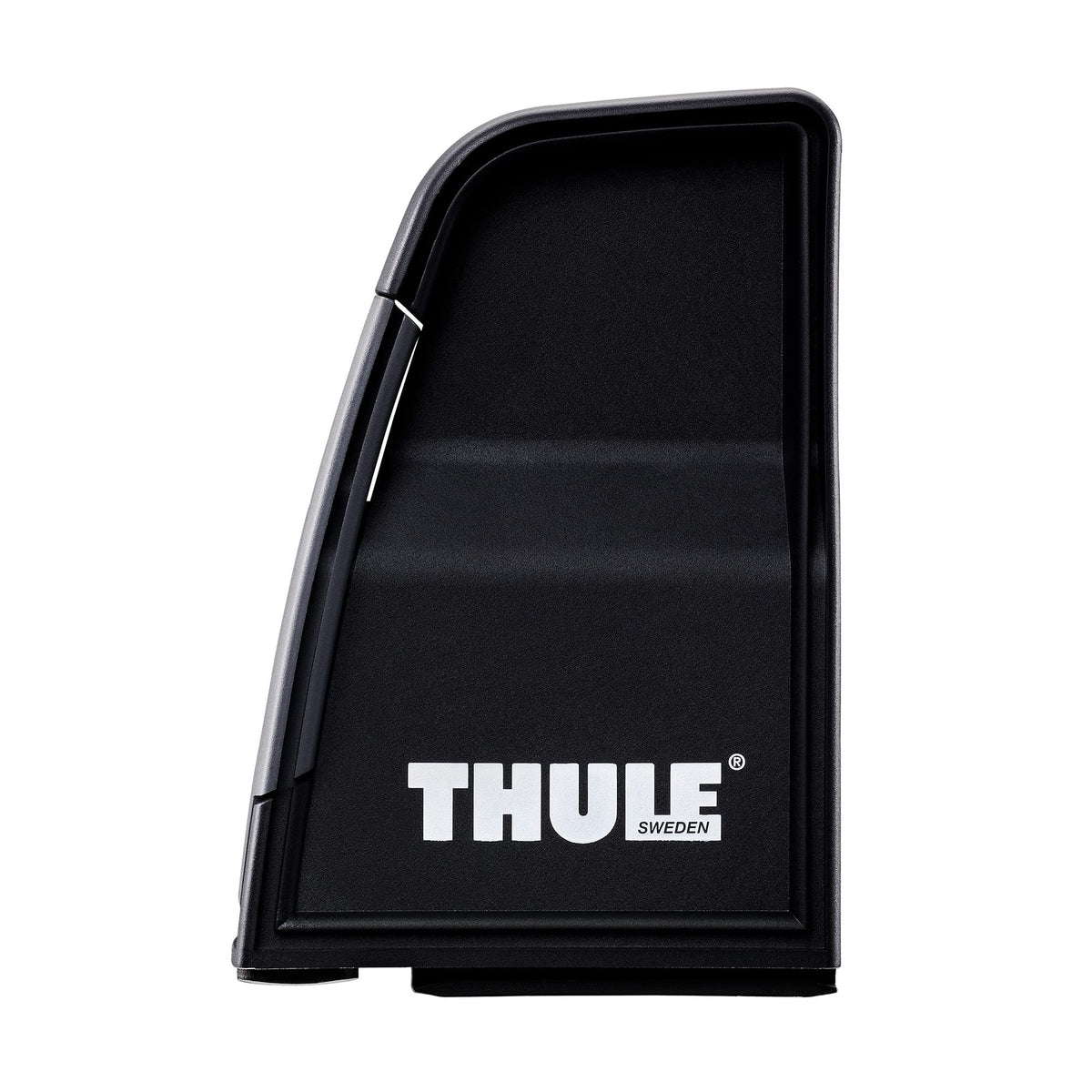 Thule 314 Load Stop assembly shows secure cargo stability on roof racks during trips.