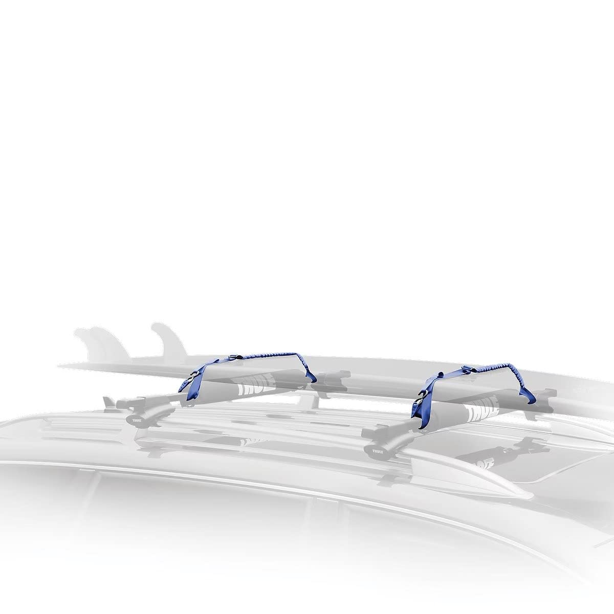 Thule 531 Express Surf Strap close-up shows looped ends for secure fastening.