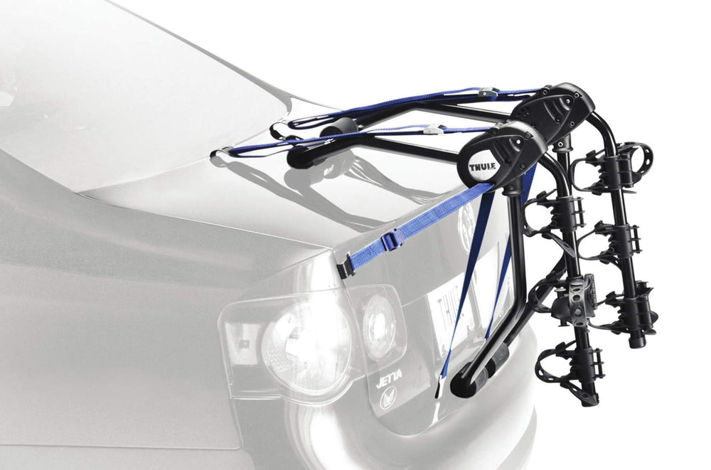 Thule 911XT Passage 3 arms folded down for compact storage