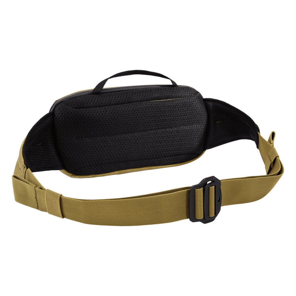 Thule Aion Nutria worn over the shoulder demonstrates versatile daily carry.
