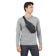 Thule Aion Sling water-resistant zipper protects essentials in rain