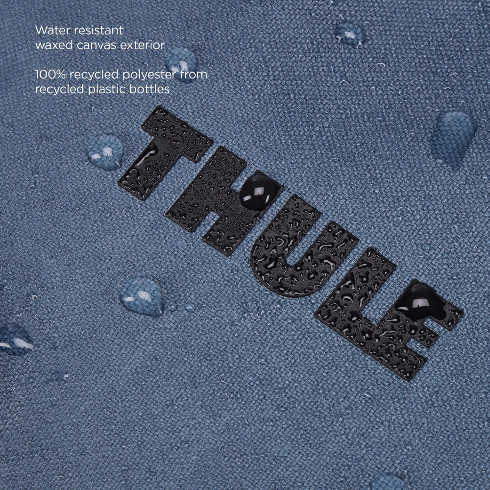 Thule Aion Travel Backpack 40L ergonomic shoulder straps ready for daily use.