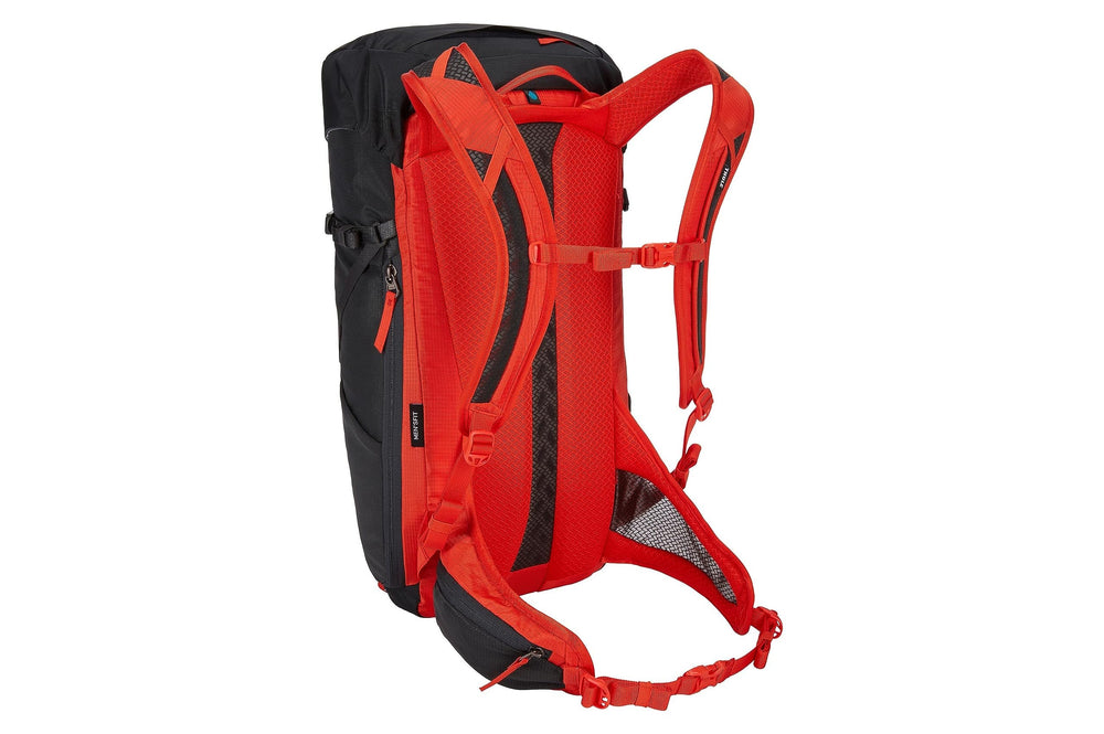 Thule AllTrail 25L drink-tube exit port for easy hydration refills