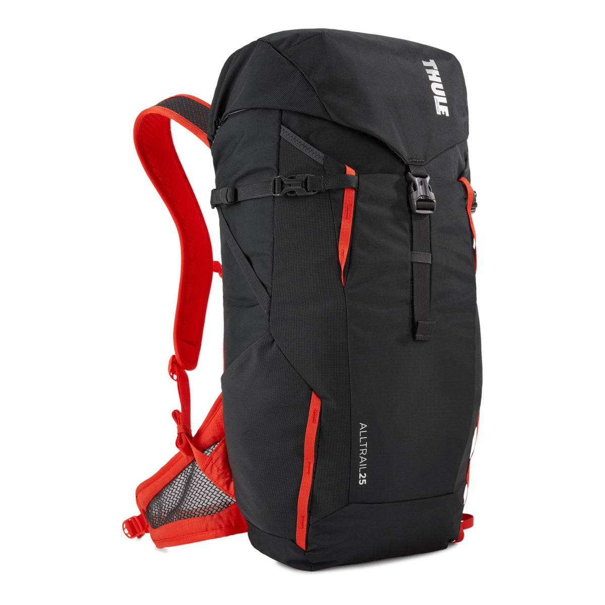Thule AllTrail 25L top lid access for quick gear reach on hikes
