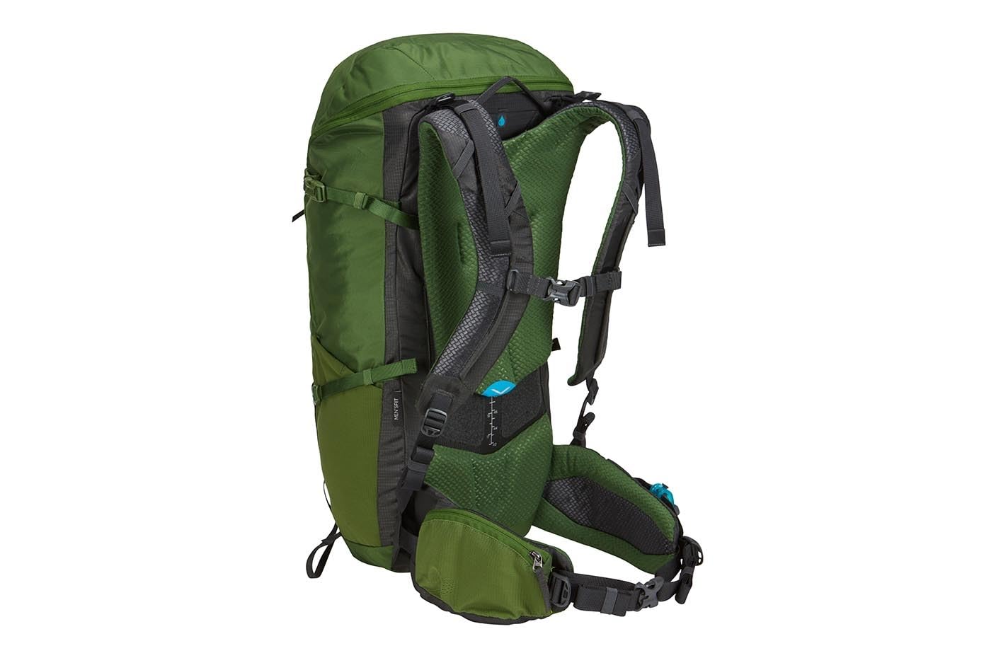 Thule Alltrail breathable shoulder straps reduce fatigue on long days