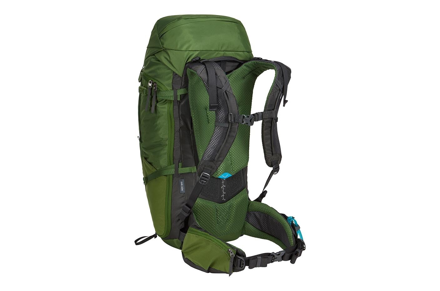 Thule Alltrail adjustable torso for precise, comfortable fit.