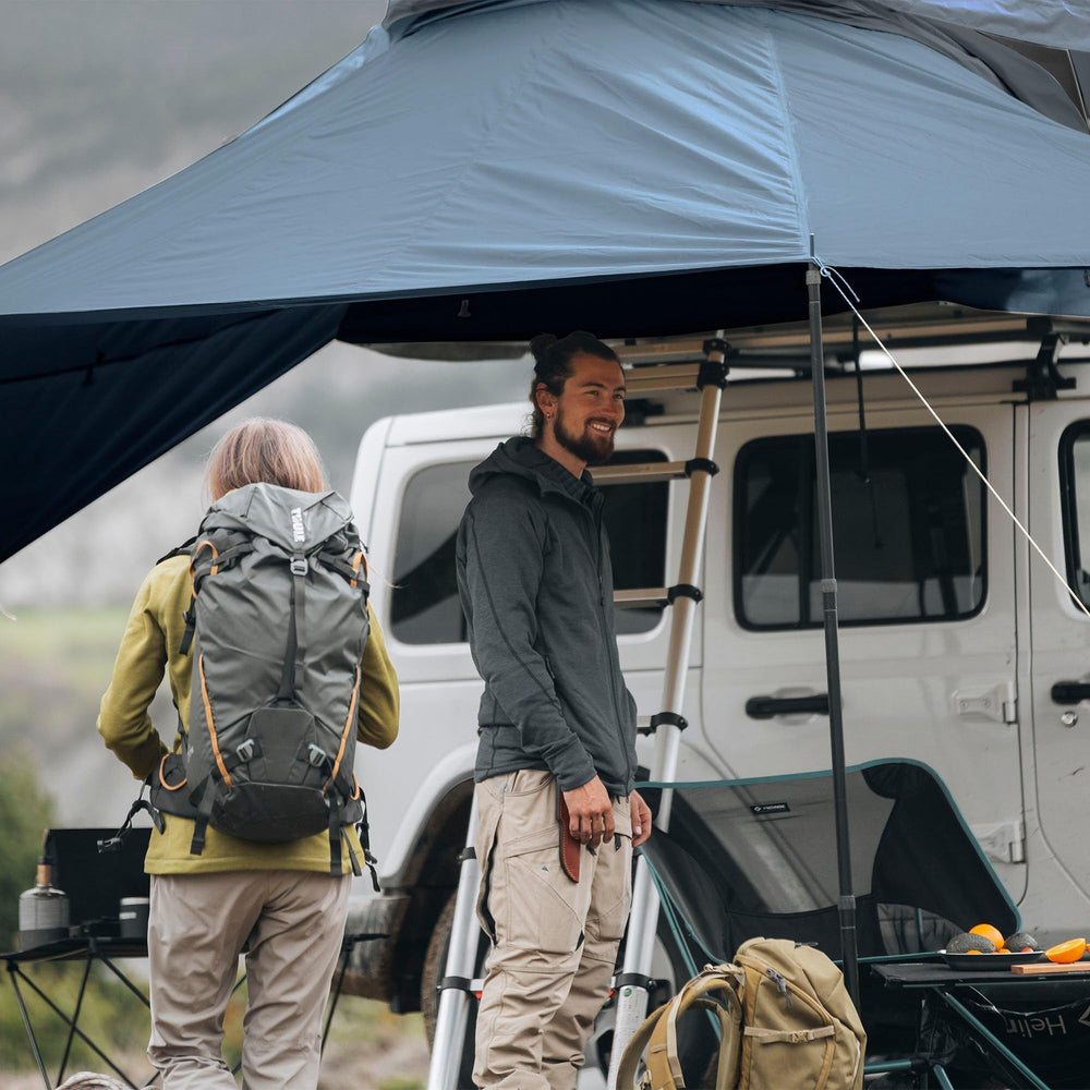 Thule Approach Awning tent-entry-access allows easy movement around the tent